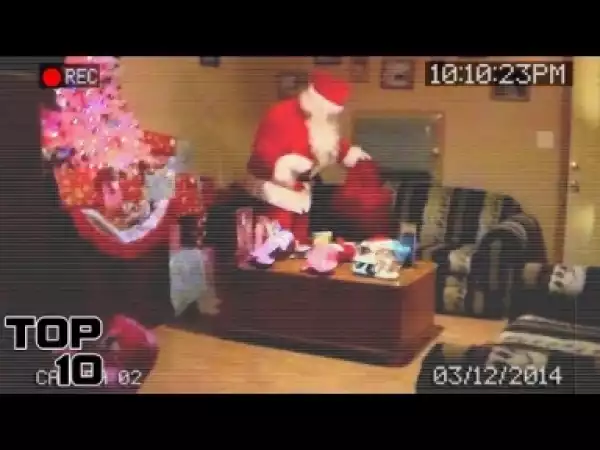 Video: Top 10 Times Santa Was CAUGHT On Camera